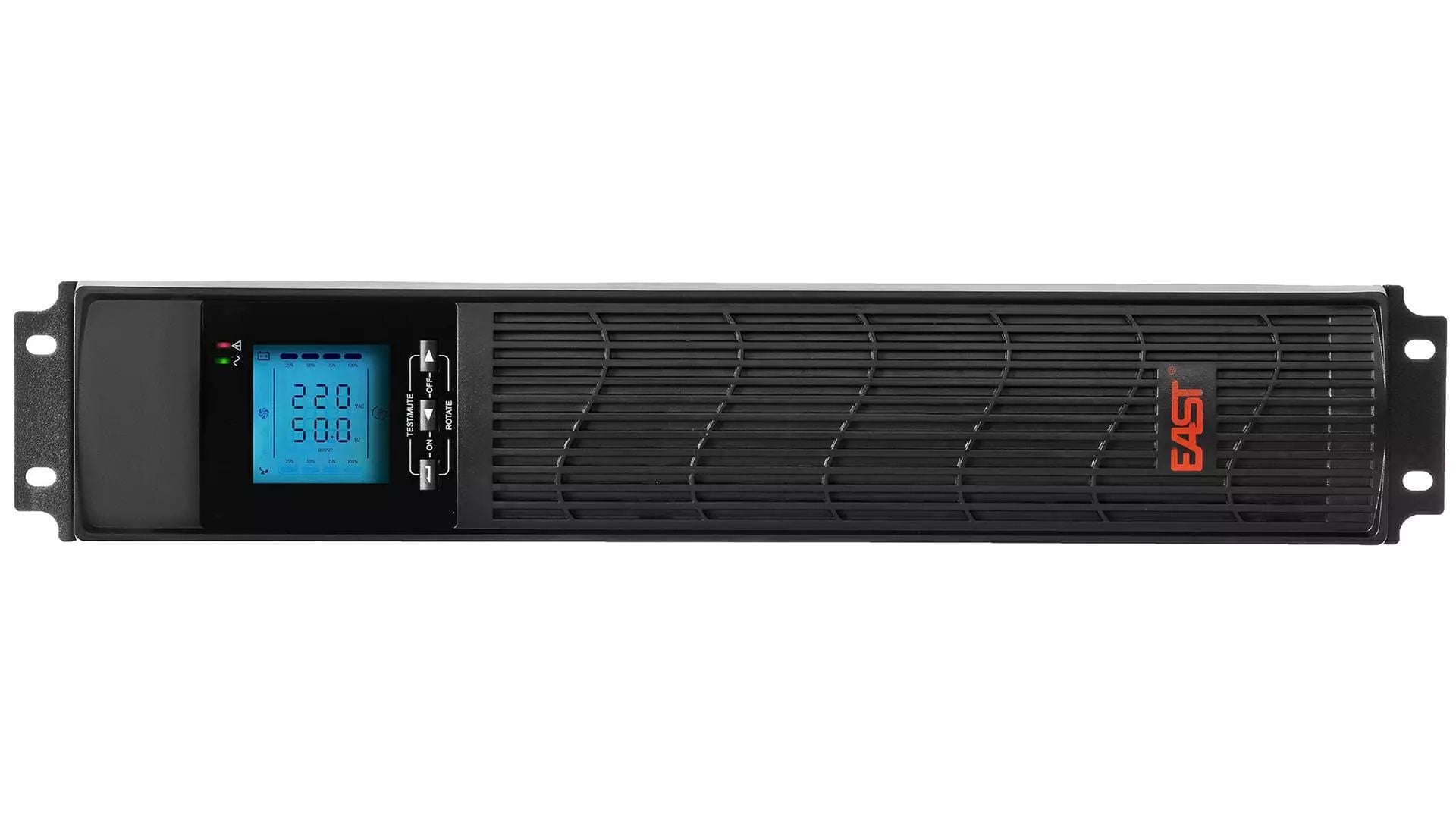 EAST EA902PSRT online UPS eestvaates, 19-tolline 2U rack LCD-ekraaniga