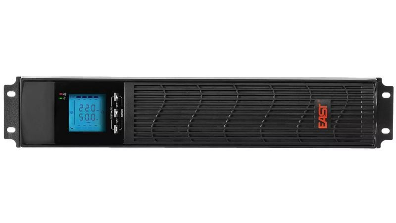 EAST EA901PSRT online UPS eestvaates, 19-tolline 2U rack LCD-ekraaniga