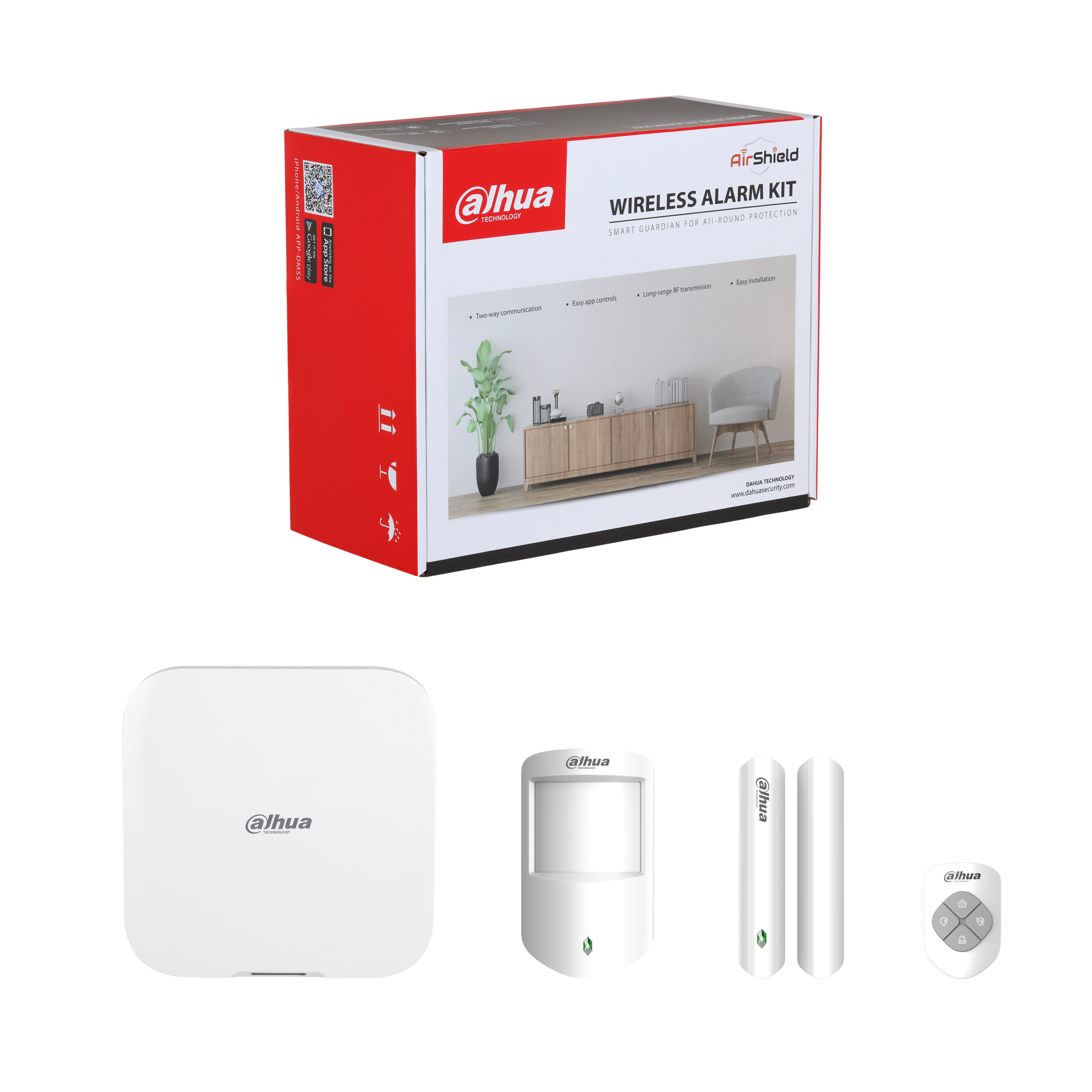 Dahua ART-ARC3000H-03-W2(868) Wireless Alarm KIT