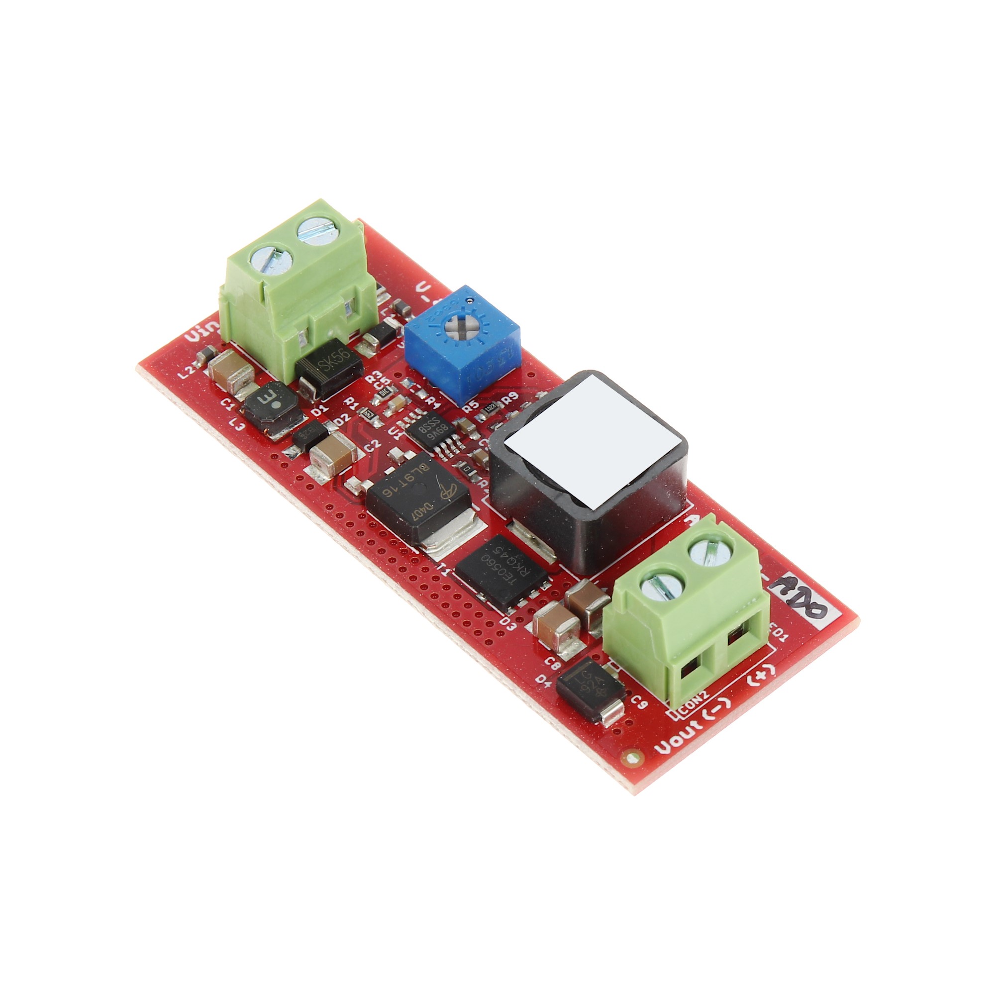 Voltage converter input 5 ... 50V DC to the values 3.3 ... 12V DC – pilt 2