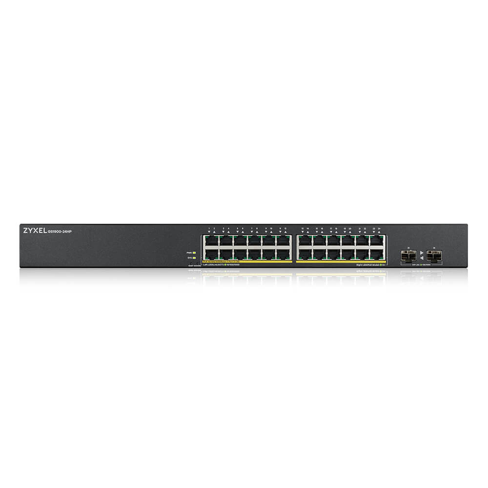 ZyXEL GS1900-24HPV2 manageeritav 24-port PoE switch – pilt 2