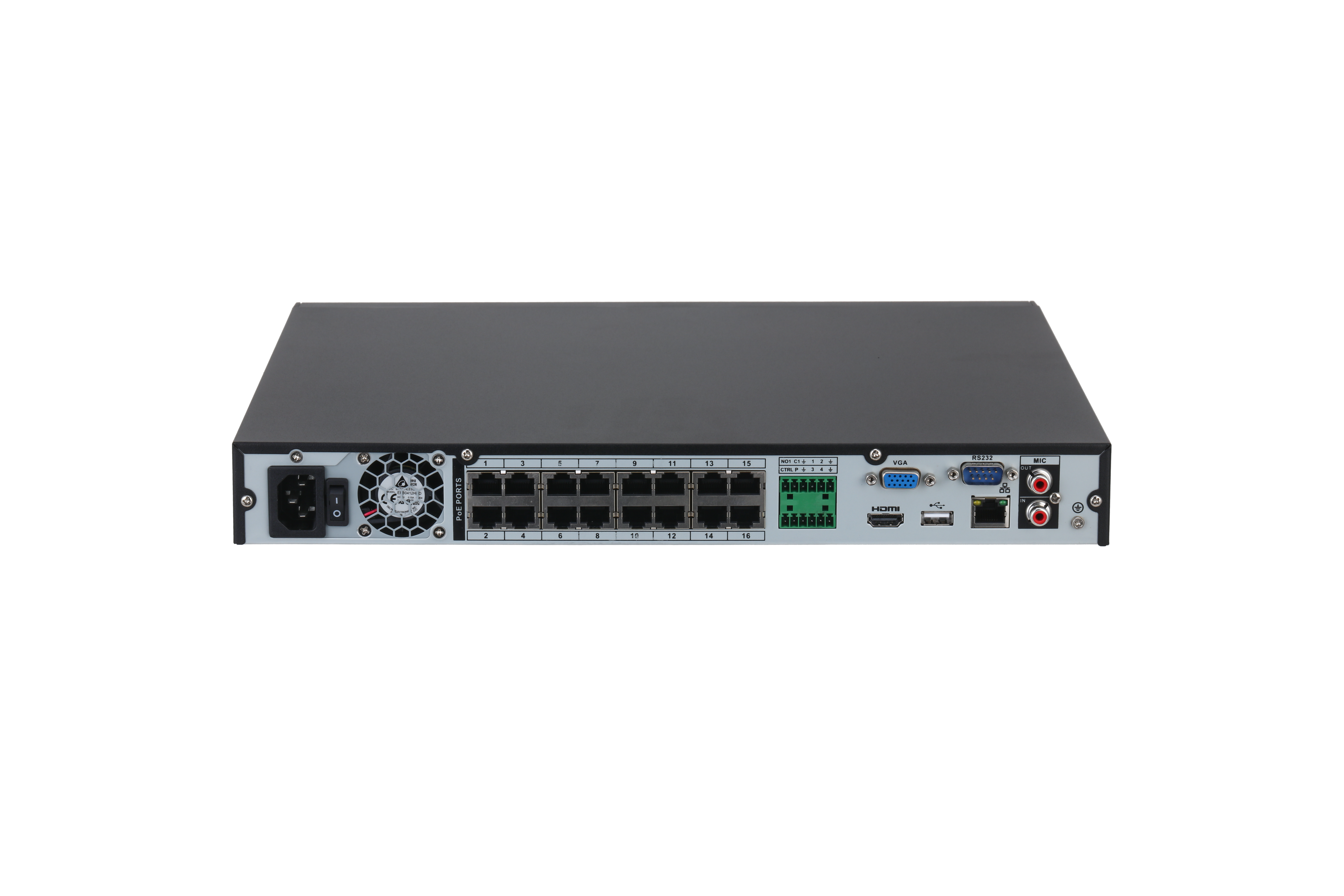 Dahua NVR4216-16P-4KS3 16 kanaliga Lite seeria IP salvesti – pilt 3