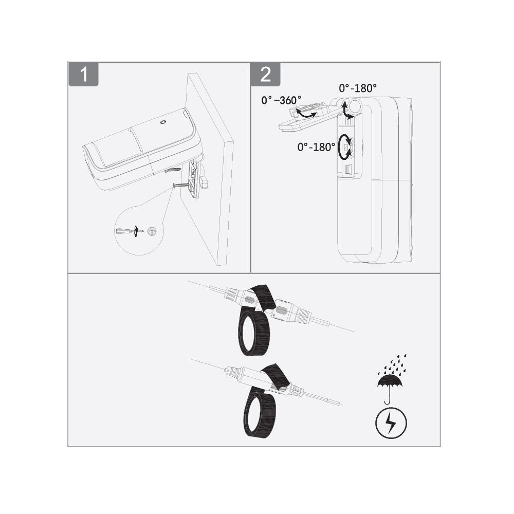 Dahua HAC-ME1200A-0360P  Dahua 2MP Lite seeria HDCVI PIR kaamera – pilt 2