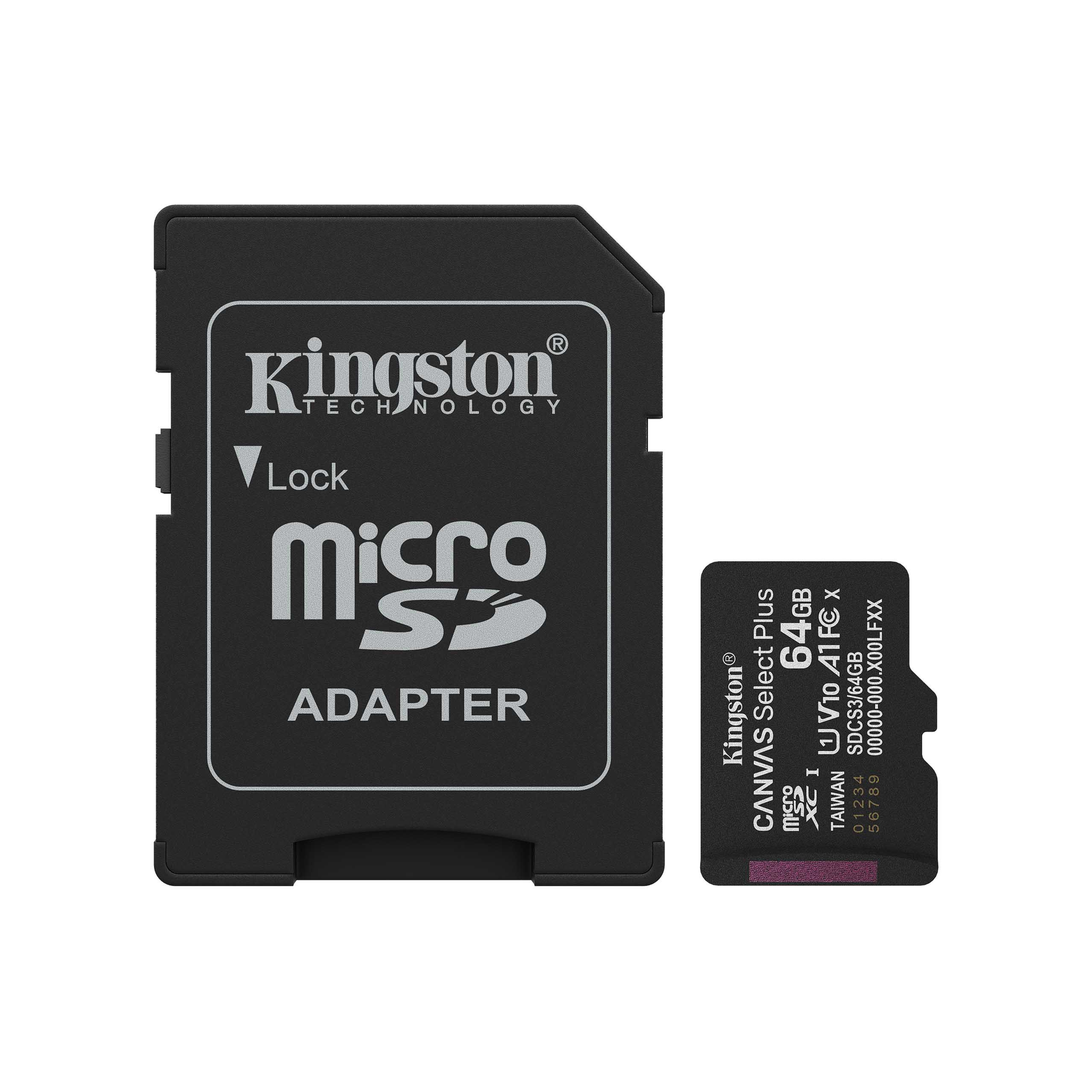 Kingston SDCS3/64GB 64GB microSD mälukaart – pilt 2