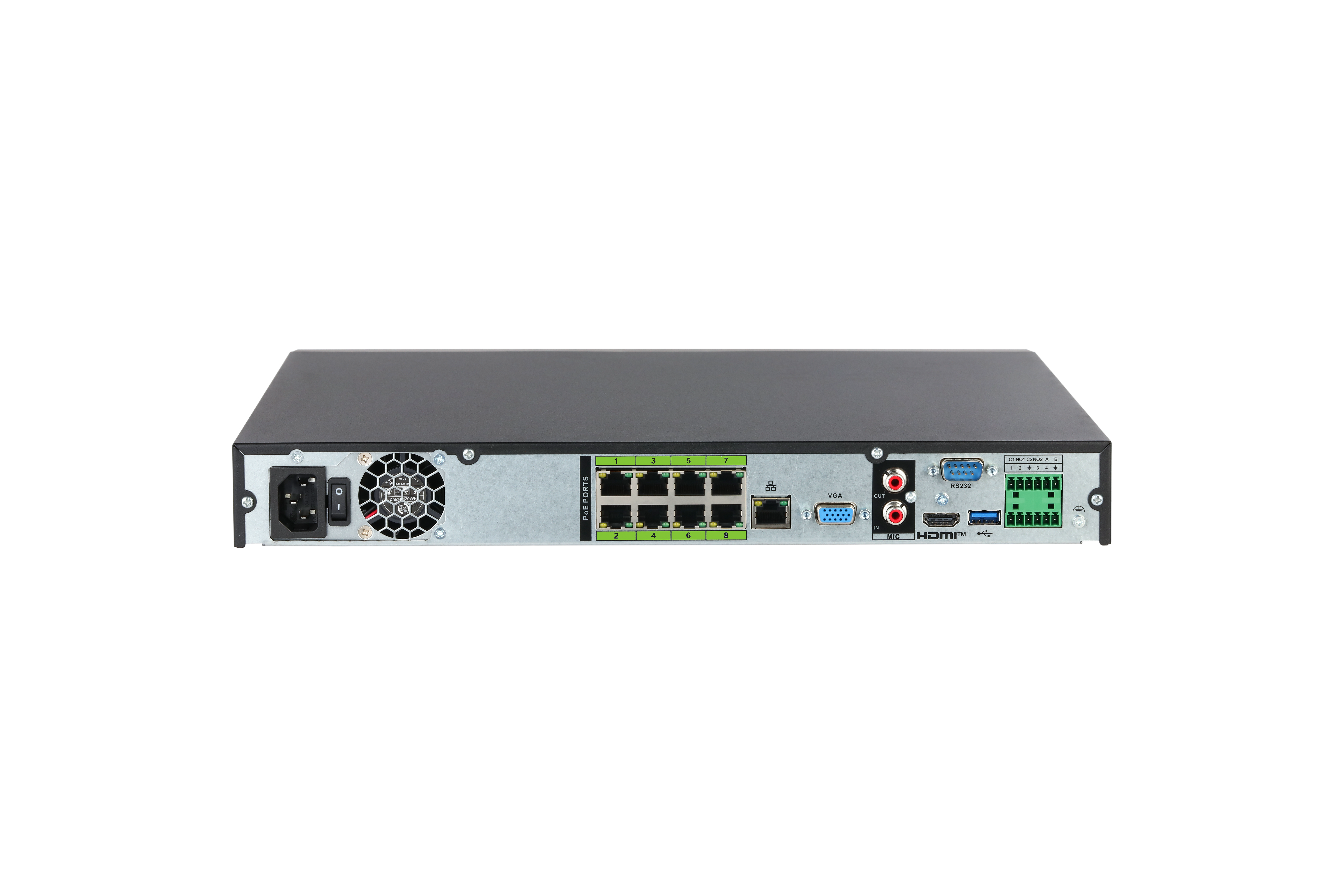 Dahua NVR5208-8P-EI2 8 kanaliga EI seeria IP salvesti – pilt 3