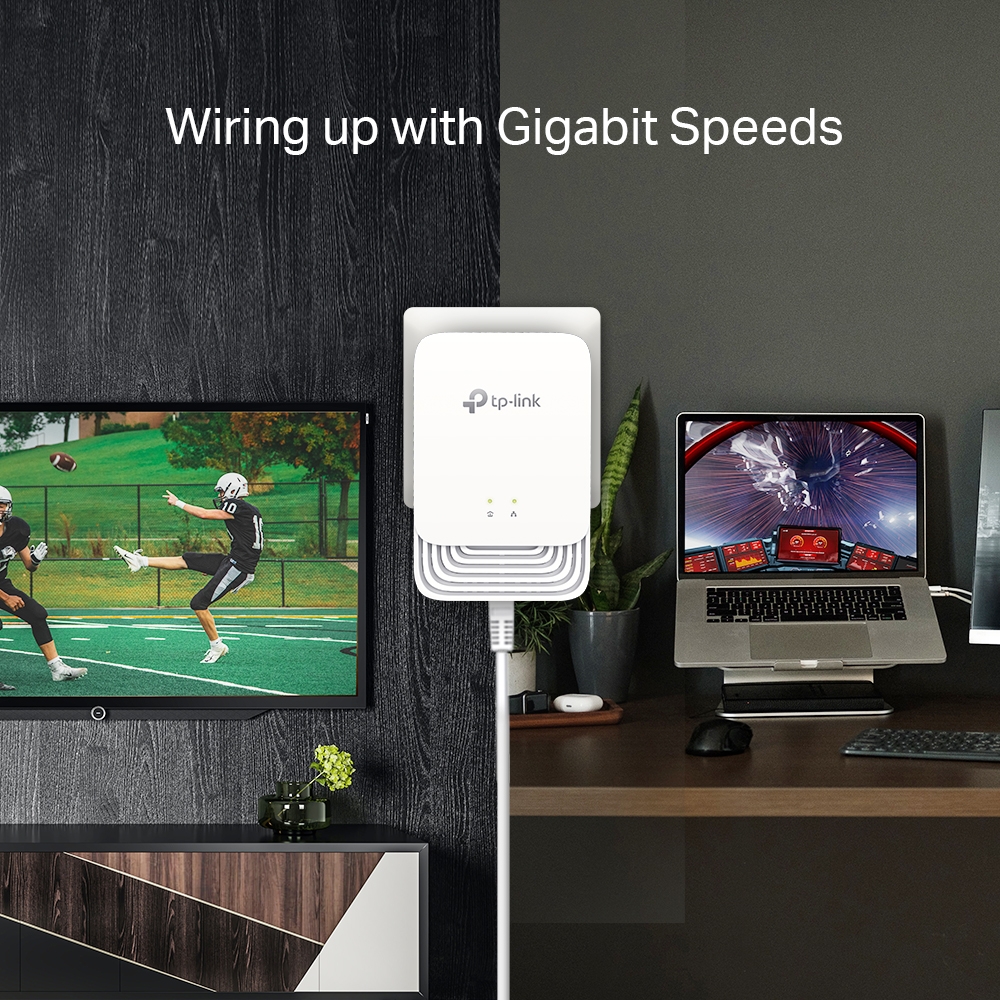 TP-Link PG1200 KIT 1200 Mbps Powerline Adapteri komplekt (2tk) Ethernet üle elektrivõrgu, G.hn1200 – pilt 3