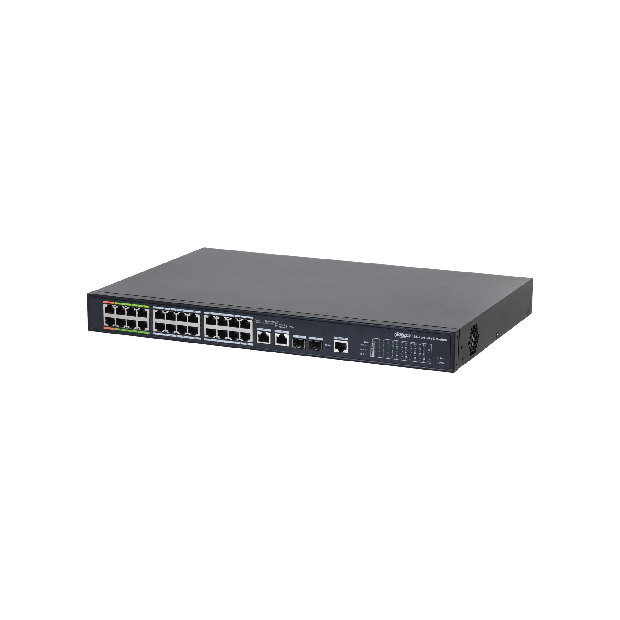 Dahua LR2226-24ET-360 24-Port PoE Switch with 8-Port ePoE