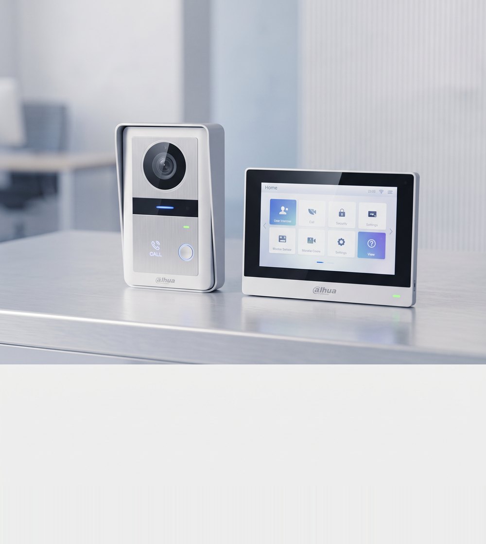 Dahua video intercom door station and indoor monitor