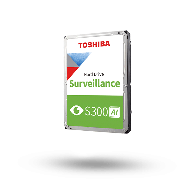 Toshiba 8TB S300 AI videovalve seeria 3.5" SATA HDD 24/7 512/1024 MB buffer 7200 rpm