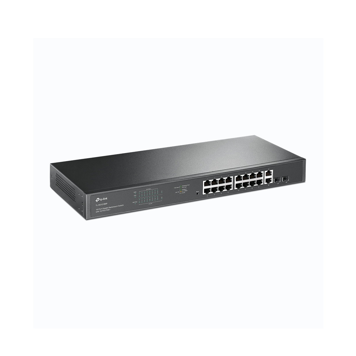 TP-Link TL-SG1218MP 18-pordiline Gigabit rack-switch – pilt 2