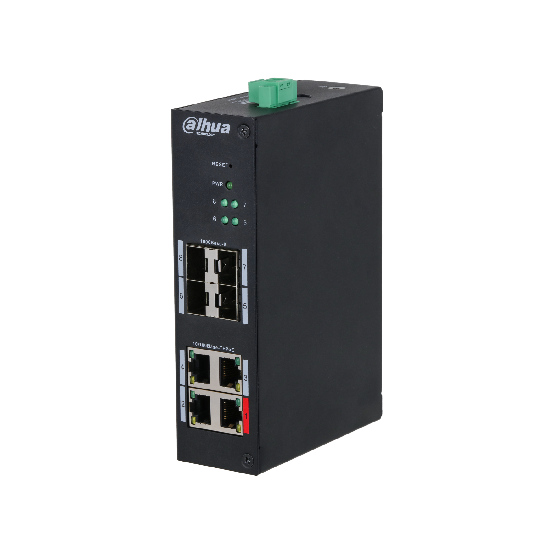 Dahua HS4408-4ET-96 8-Port Hardened Managed Switch with 4-Port PoE