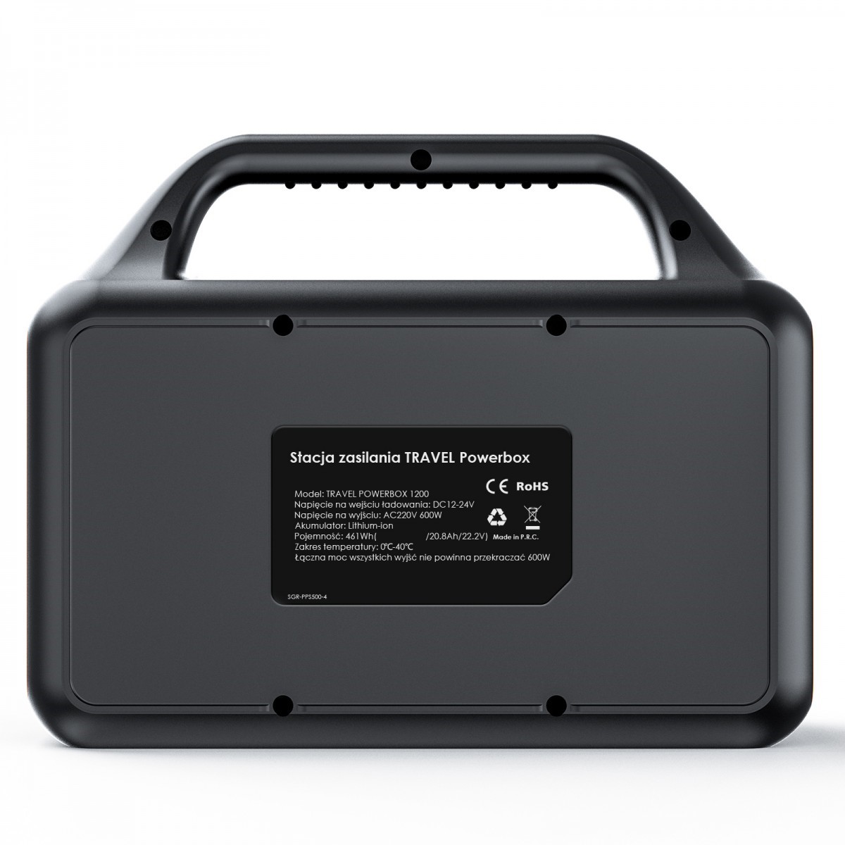 PORTABLE POWER STATION TRAVEL-POWERBOX-OPTI-1200 461 Wh 600 W – pilt 5