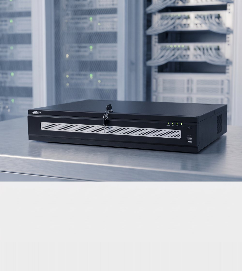 Dahua IP network video recorder in a server room