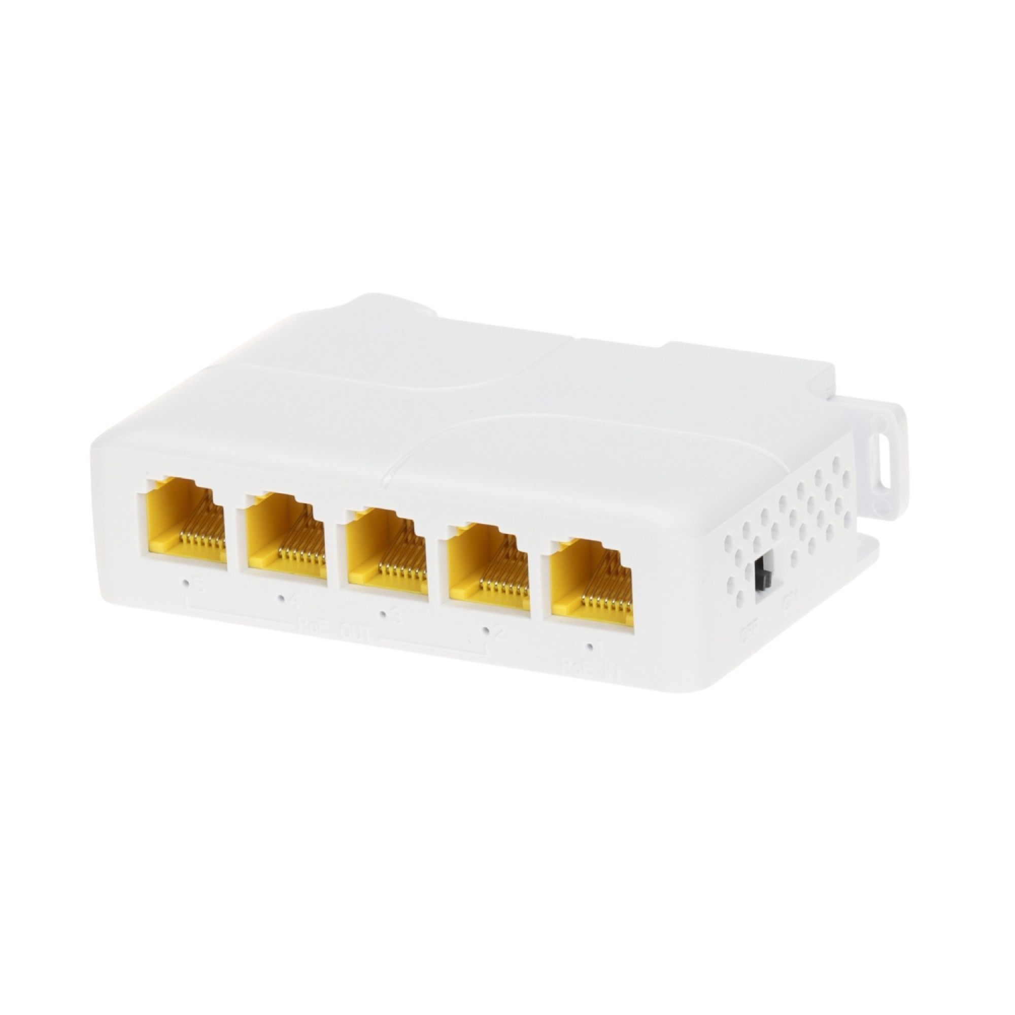 SPT-POE/4G-POE-DIN-E Extender/Switch 4*10/100/1000Mbps PoE out 1*10/100/1000 Mbps PoE in (Uplink)