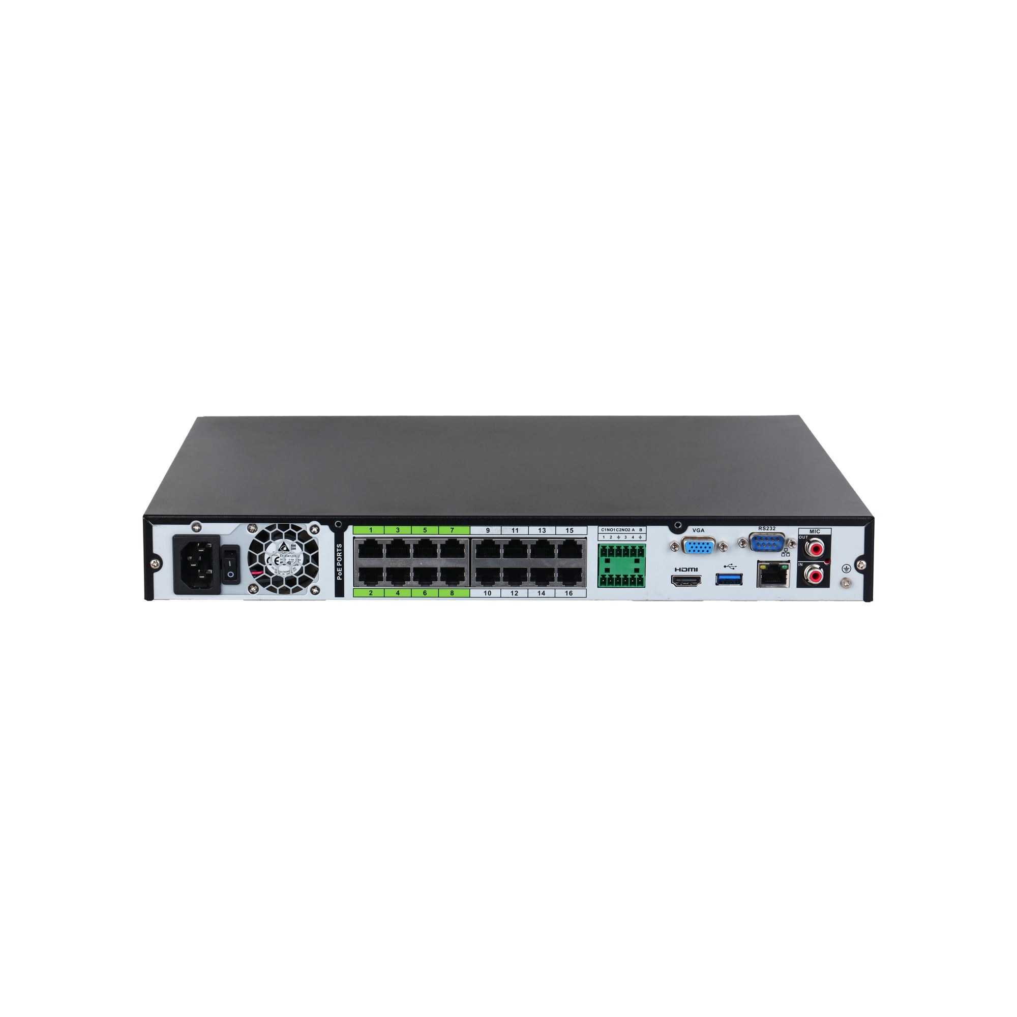 Dahua NVR5216-16P-EI 16 kanaliga EI seeria IP salvesti – pilt 3