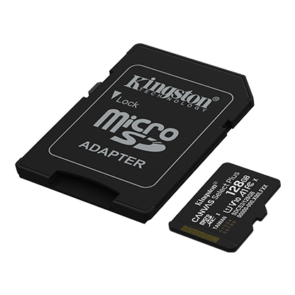 Kingston SDCS3/128GB 128GB microSD mälukaart