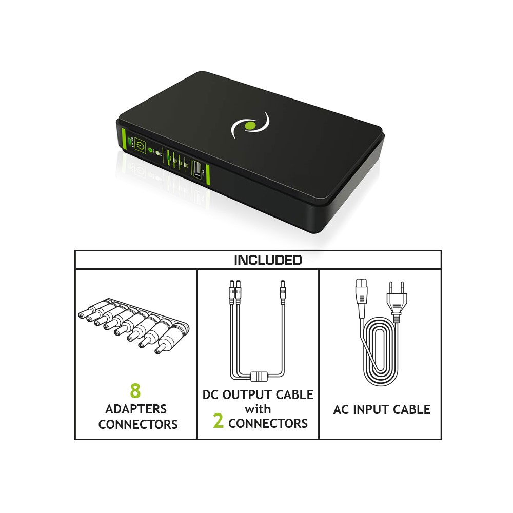 Tecnoware FGCERAPLDC252 UPS, ERA PLUS DC 9VDC/12VDC - POE 24VDC/48VDC - USB 5VDC – pilt 4