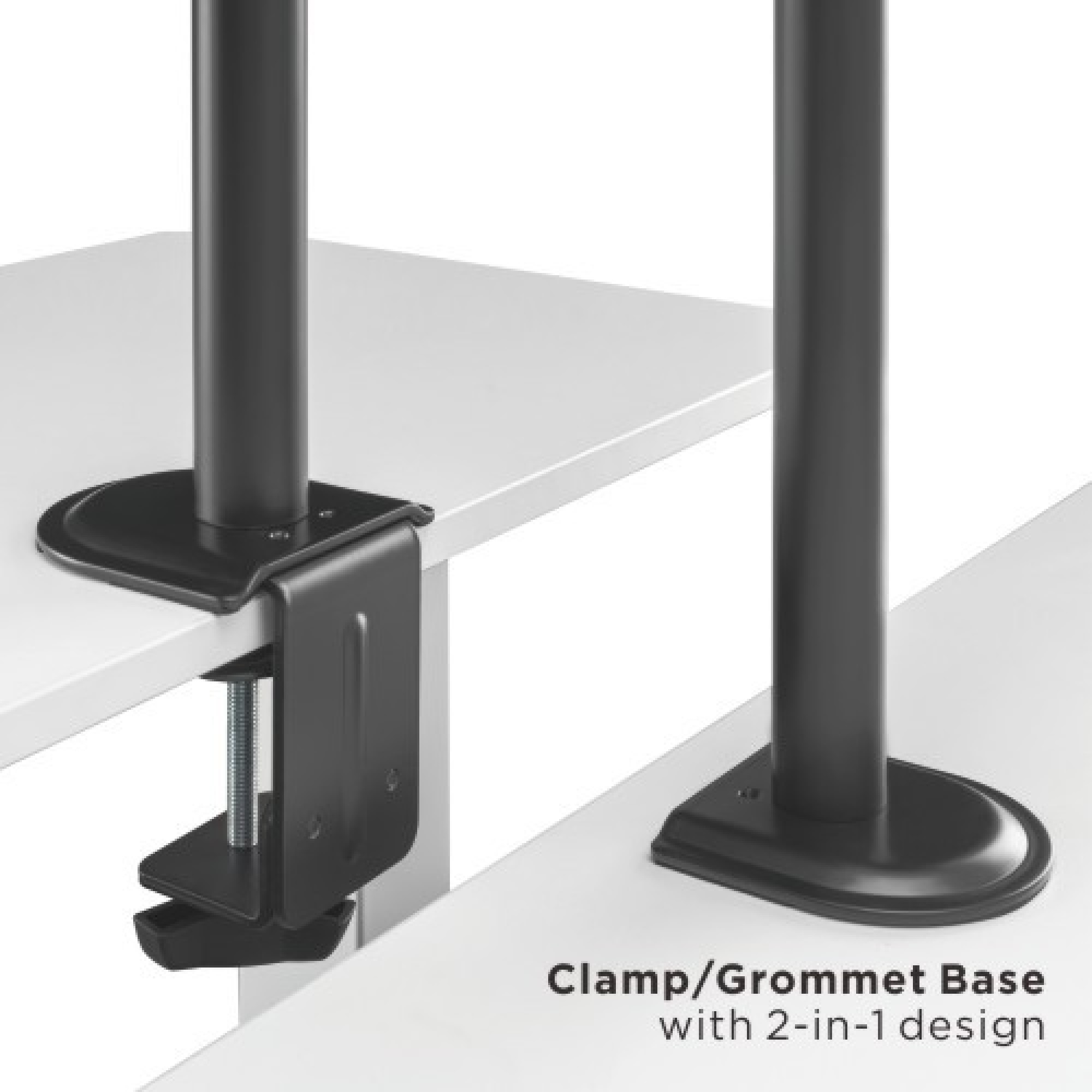 Monitori lauakinnitus kahele monitorile 17"-32" Brateck – pilt 2