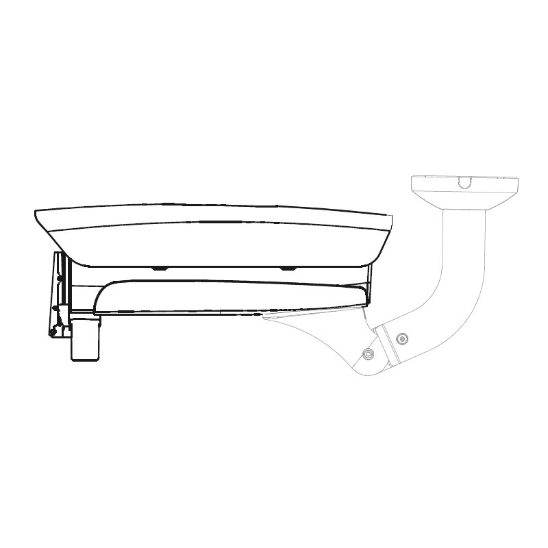Dahua kaamerakorpuse PFH610 lakke kinnitamise jalg PFB600W – pilt 3