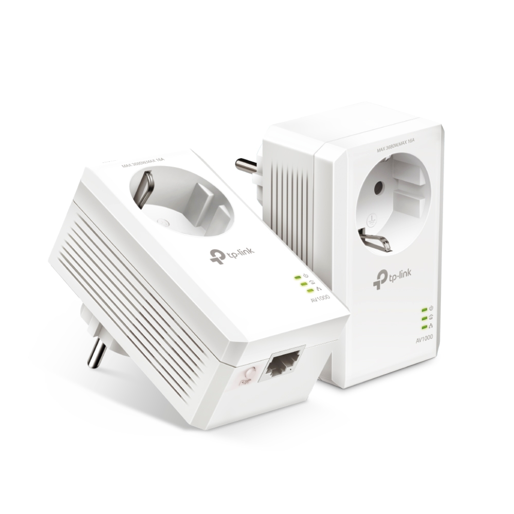 TP-Link TLPA7017P KIT 1000MBPS Powerline Adapteri komplekt (2tk) Ethernet üle elektrivõrgu