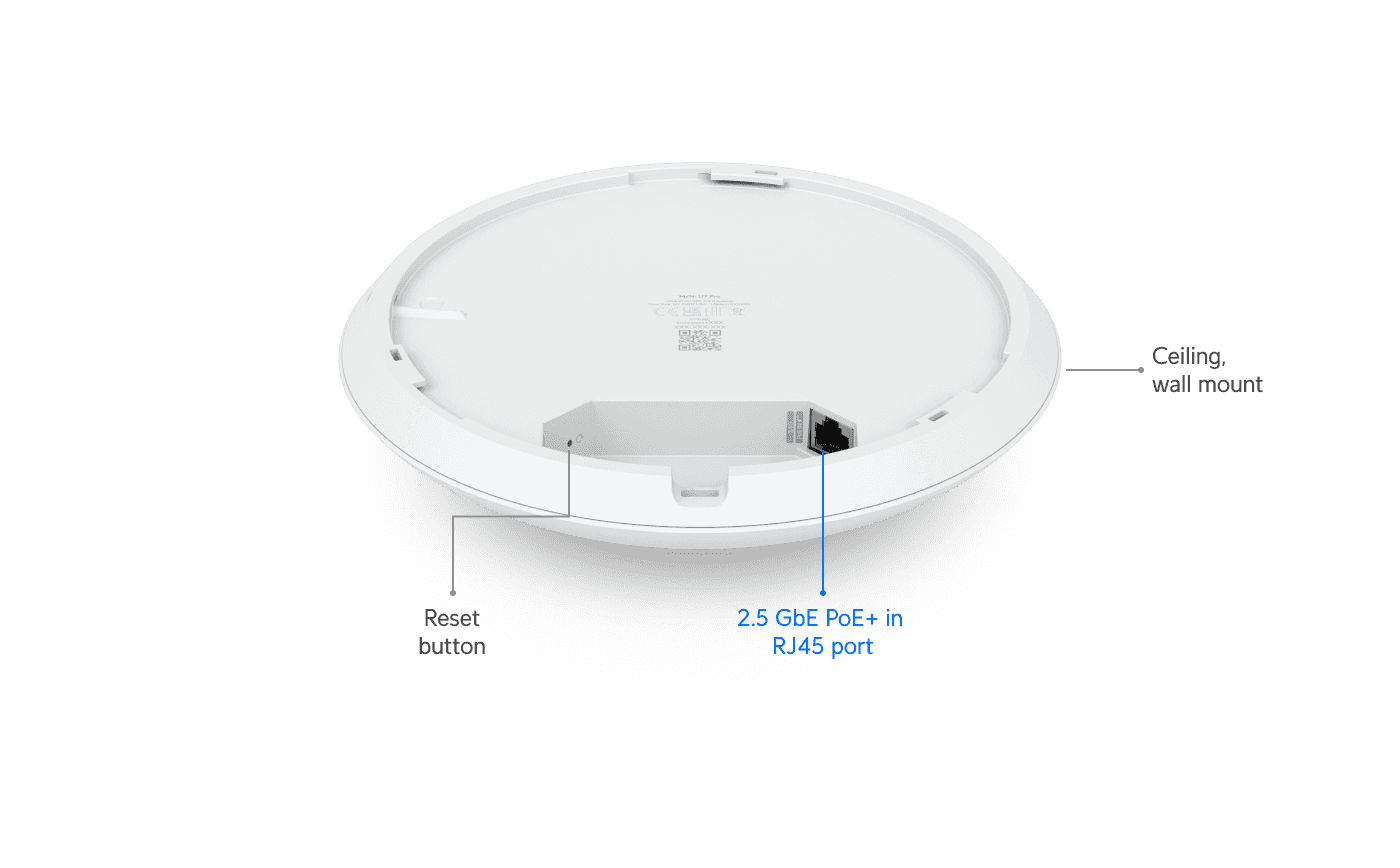Ubiquiti U7-Pro pääsupunkt – pilt 5
